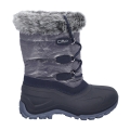 CMP Winter Boots Nietos Low Urban Style (Faux Fur Lining, Waterproof Overshoe) Dark Blue Women